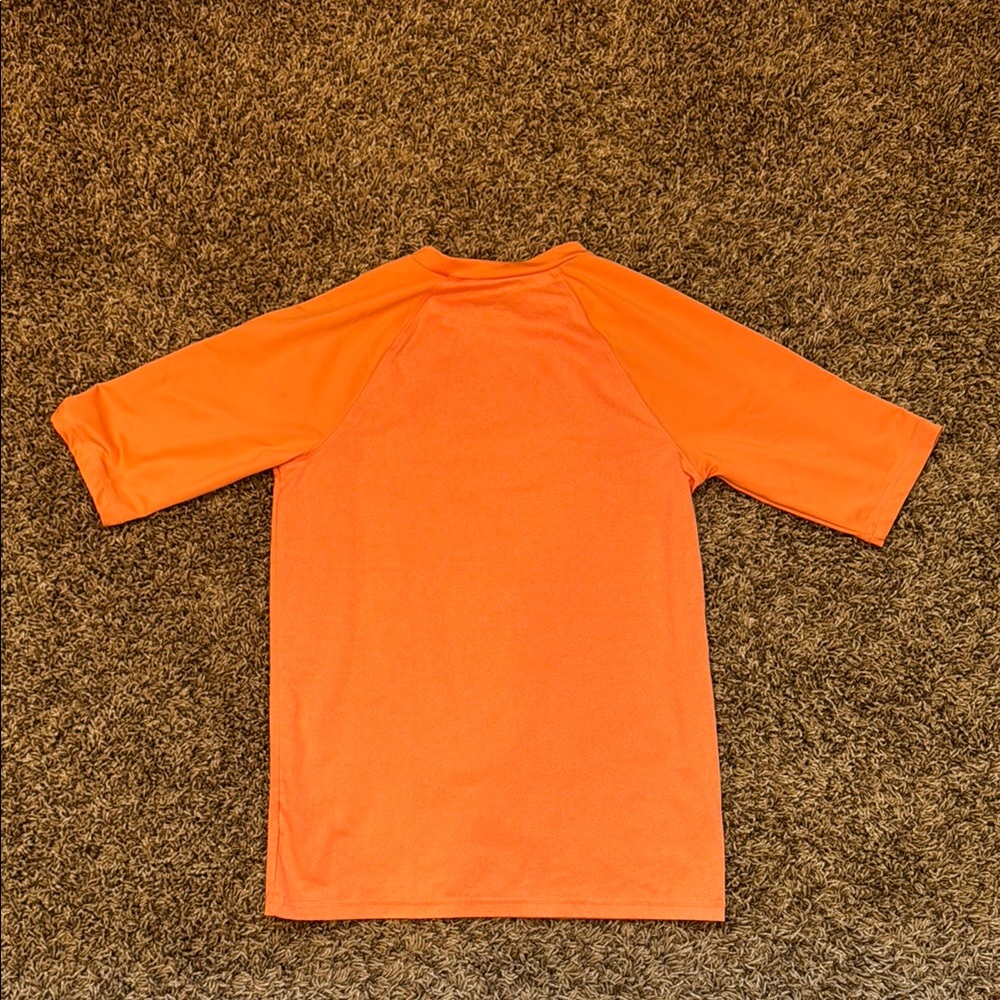 Orange Short Sleeve Rash Guard - Picture 5 of 5
